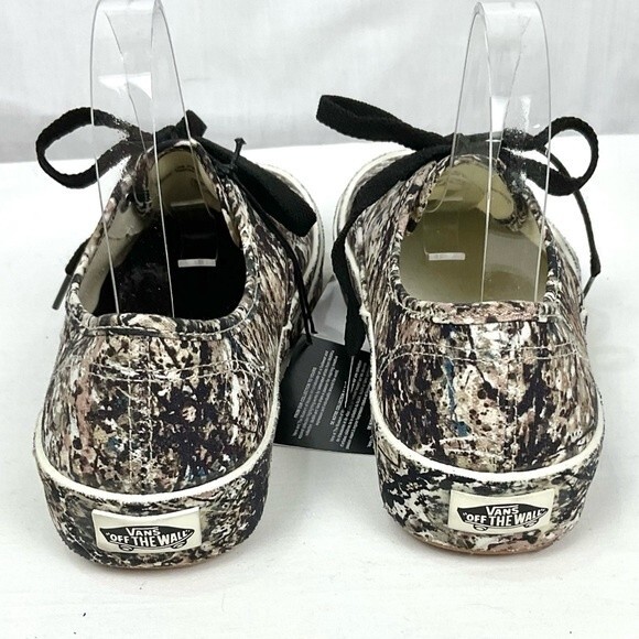 Vans x MoMA Jackson Pollock Sneaker Authentic Canvas Low-Top Sz 7.5 W 6 M New - Picture 8 of 10